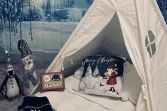 Teepee party - Christmas themed